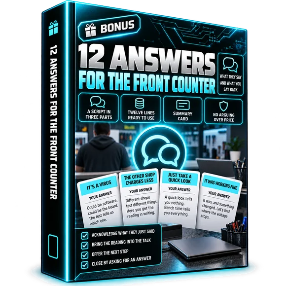 Bonus 2, 12 Answers for the Front Counter