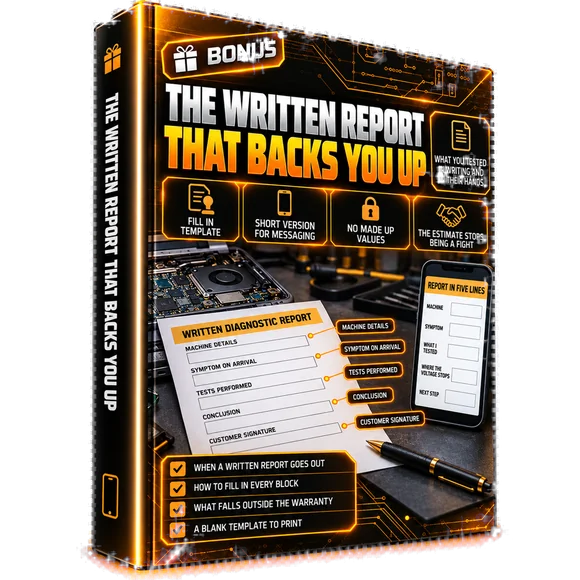 Bonus 3, The Written Report That Backs You Up